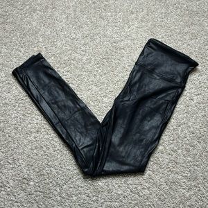 SPANX Faux Leather Leggings